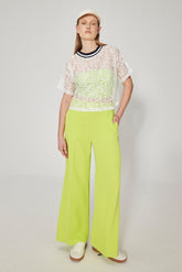 CROP LACE T-SHIRT